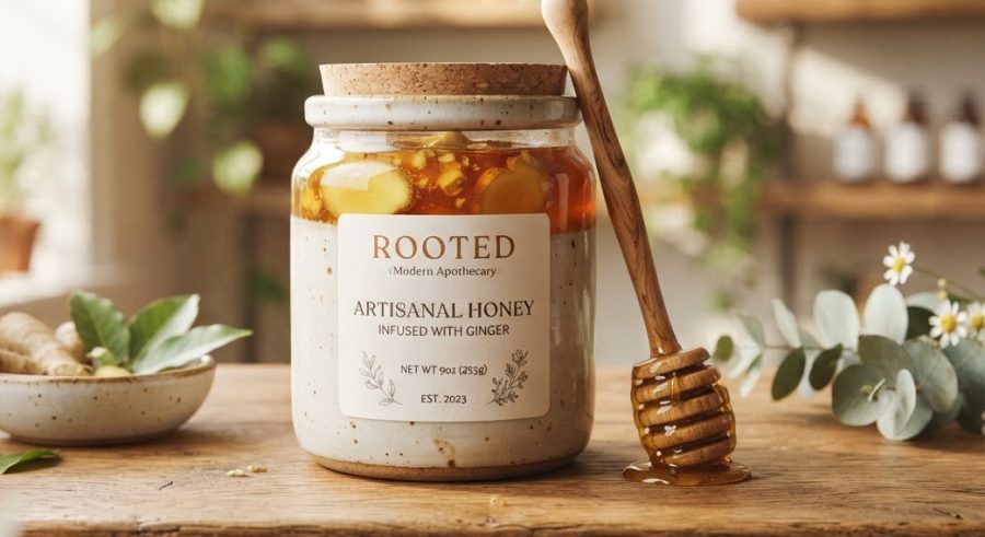 Ginger Infused Honey 250g — alternate view