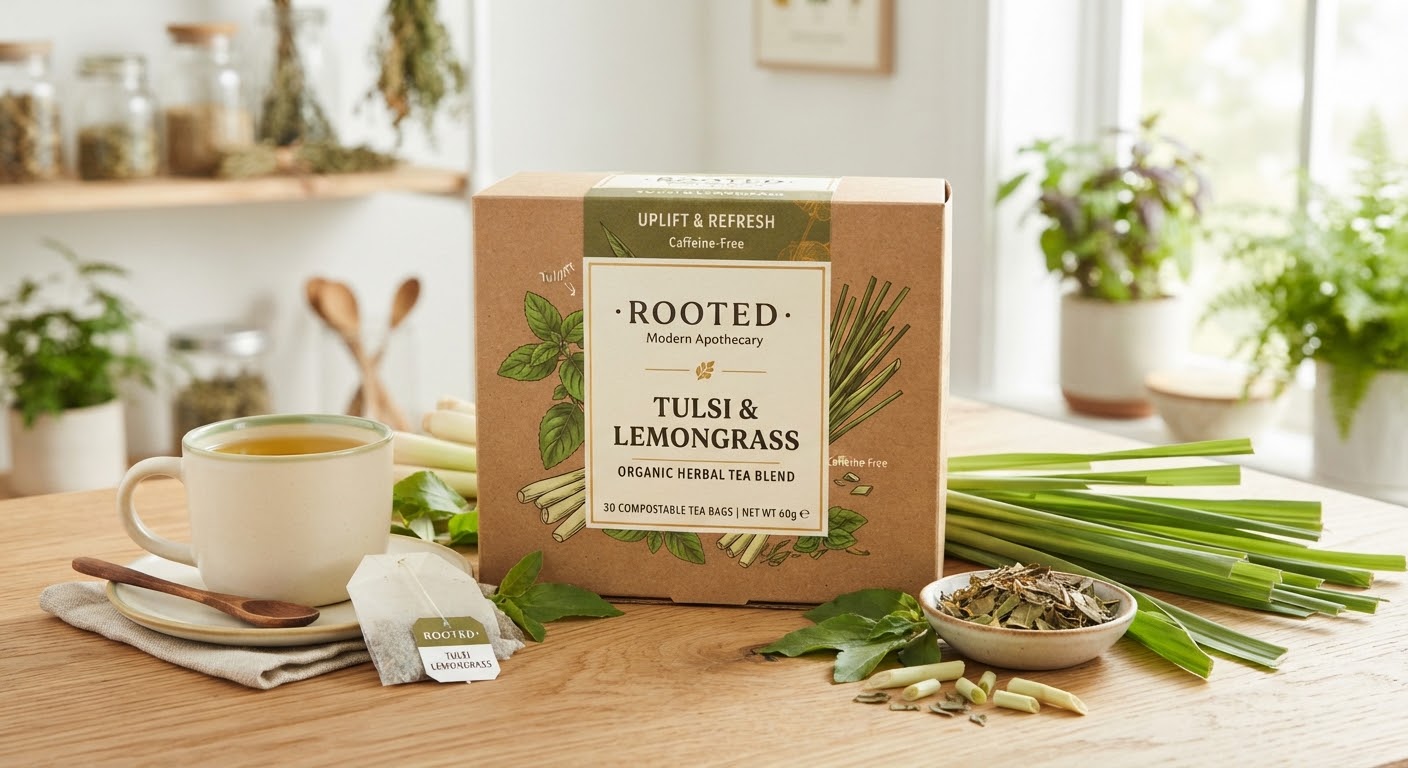Tulsi & Lemongrass Tea 20ct — New This Week